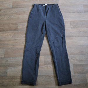 Everlane High Waisted Pleated Black Trouser Pant Size 0